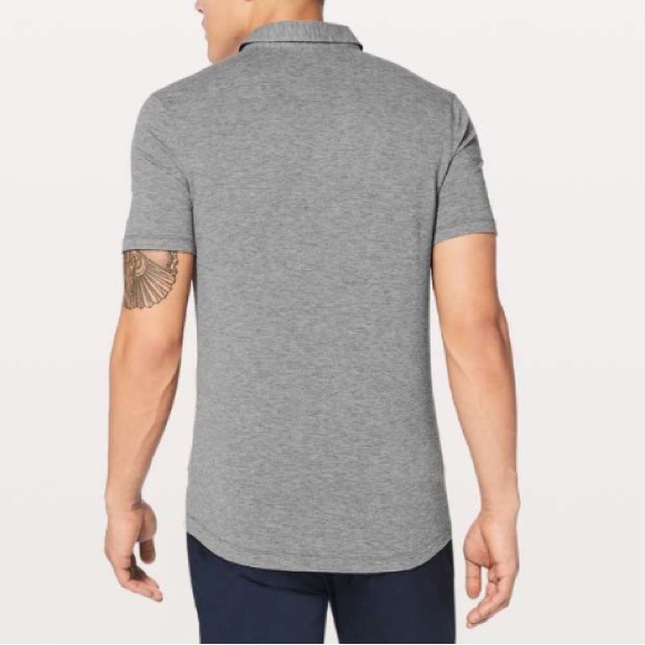 LIKE NEW Lululemon Men’s Evolution Polo Shirt - Picture 6 of 7